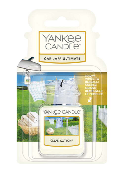 Yankee Candle Profumatore Car Jar Ultimate Clean Cotton