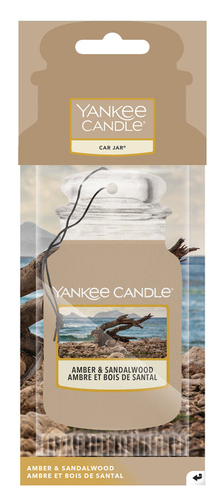 Yankee Candle Profumatore Car Jar Amber & Sandalwood