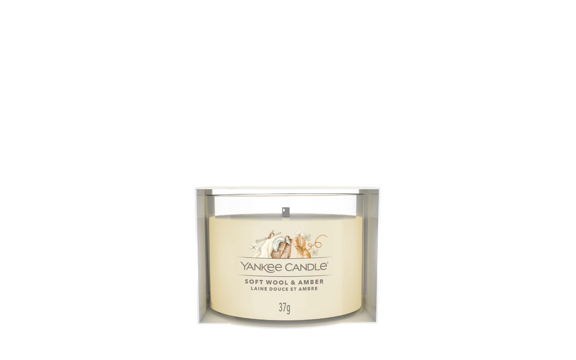 Yankee Candle Votive Mini Size Soft Wool & Amber