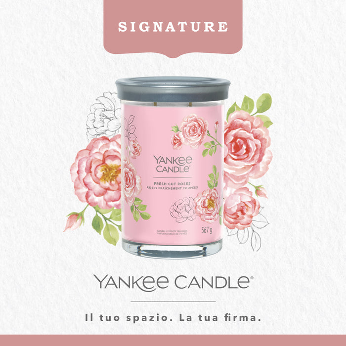 Yankee Candle Tumbler Grande Fresh Cut Roses