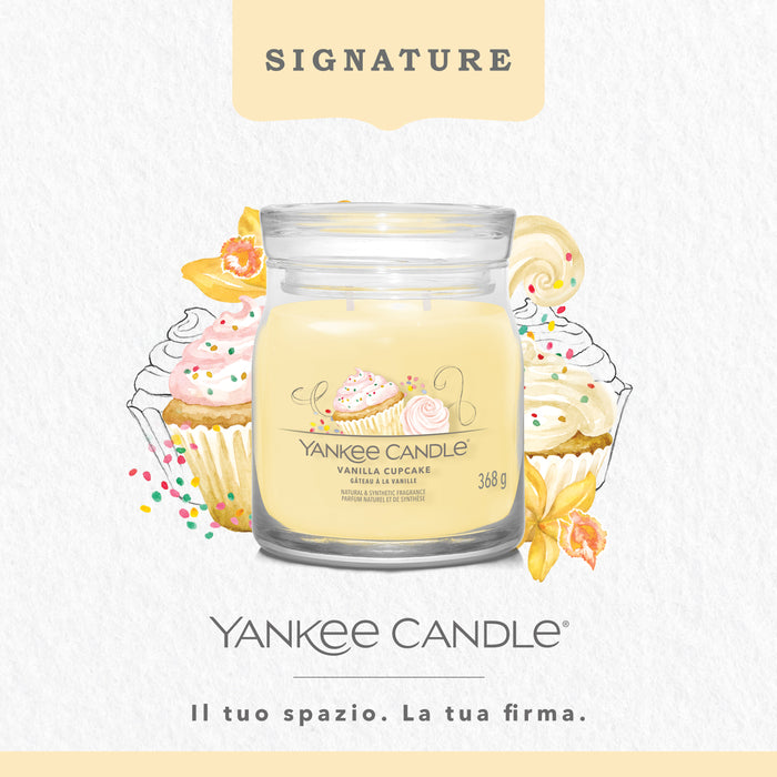 Yankee Candle Giara Media Vanilla Cupcake