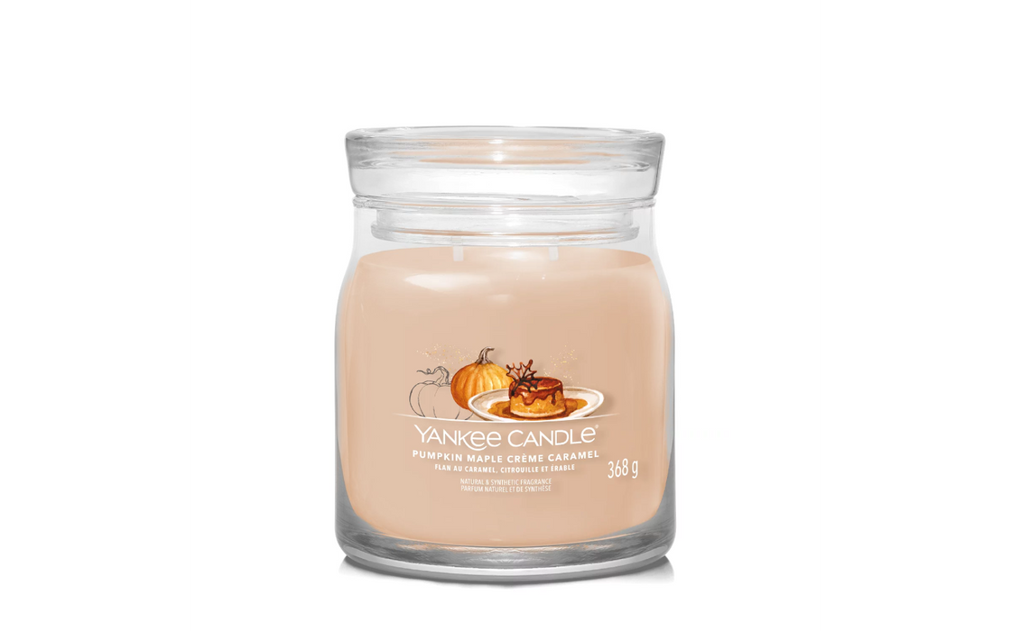 Yankee Candle Giara Media Pumpkin Maple Crème Cramel