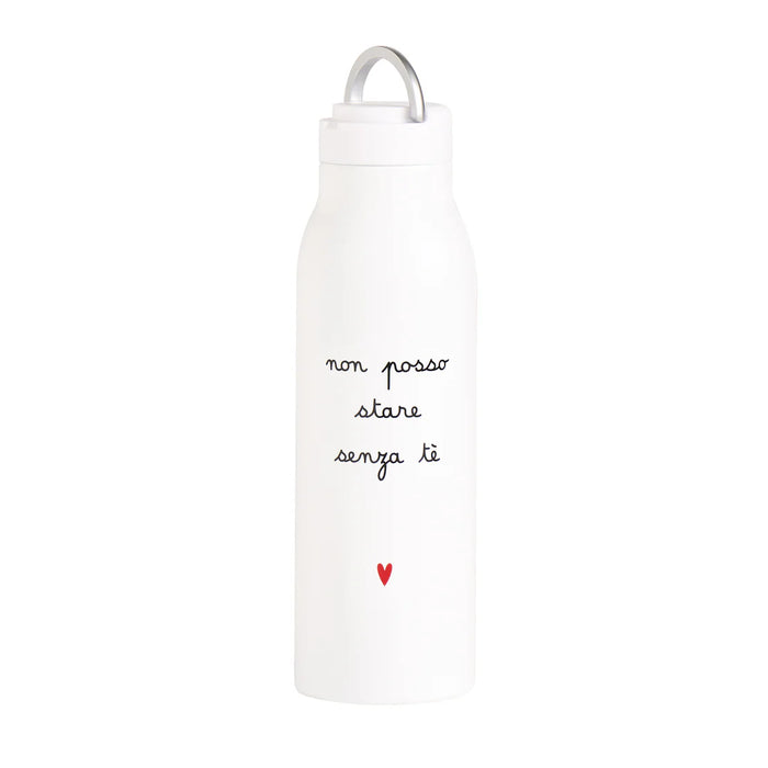 Borraccia Termica "Non Posso stare senza Tè"