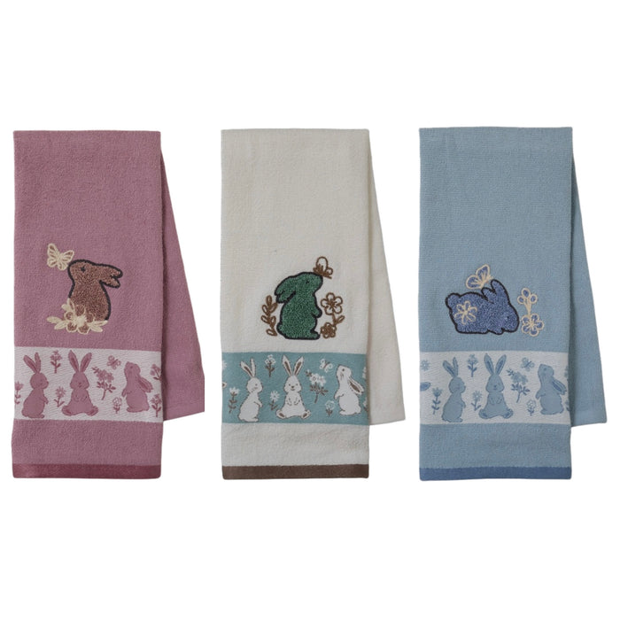 #2 Set 3 Strofinacci Pasqua in Spugna di Cotone