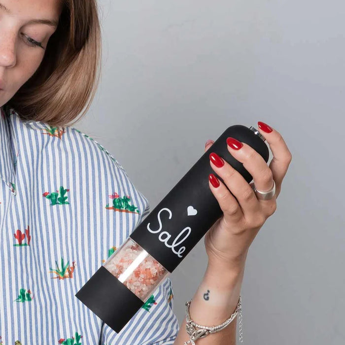 Macina Sale Elettrico "Sale" Nero