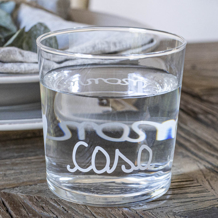 Bicchiere in Vetro "Casa della Nonna"