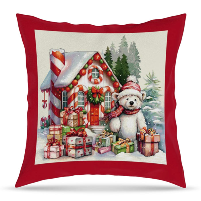 Federa Cuscino Natale 45x45cm Candy
