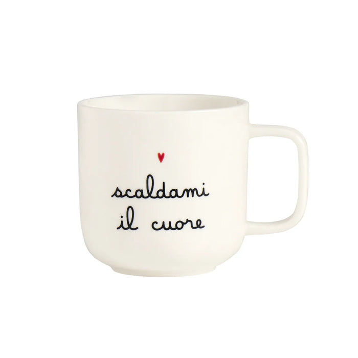 Mug in Gres "Scaldami il Cuore"