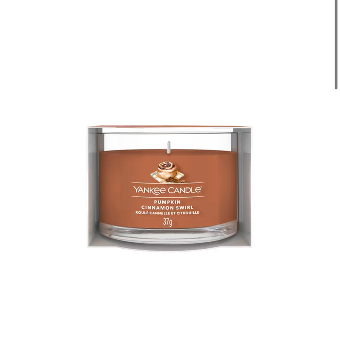 Yankee Candle Votive Mini Size Pumpkin Cinnamon Swirl