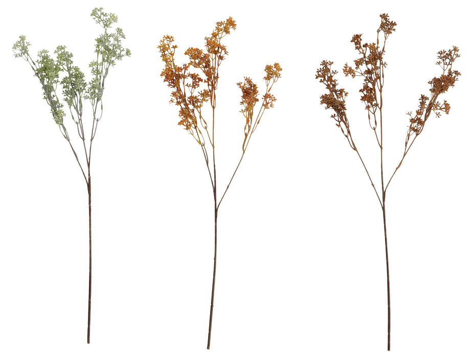 Ramo di Achillea H. 75cm - 3 Colori