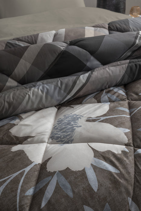 Trapunta Lynette Marrone Matrimoniale