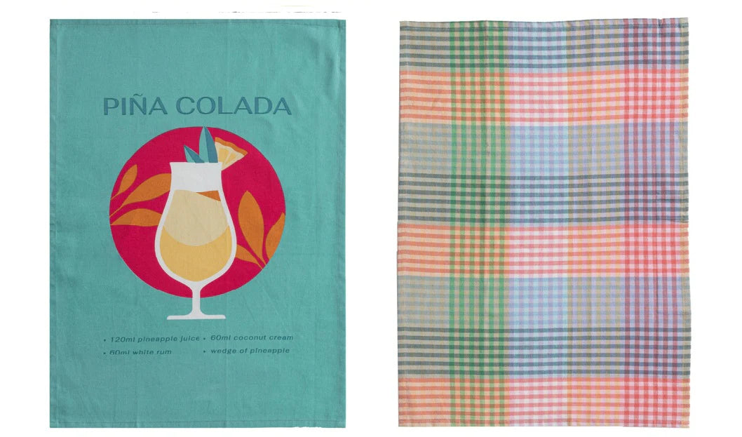 Set 2 Strofinacci 50x70cm Pina Colada