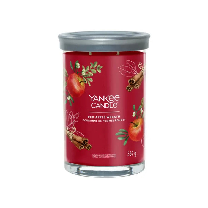 Yankee Candle Tumbler Grande Red Apple Wreath