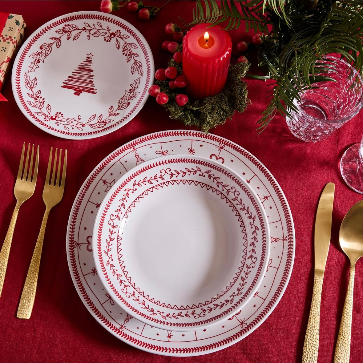 Christmas Glasses and Mugs