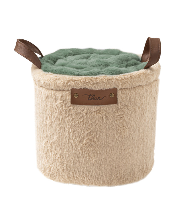 Plaid con Cestino 120x160cm - 2 colori