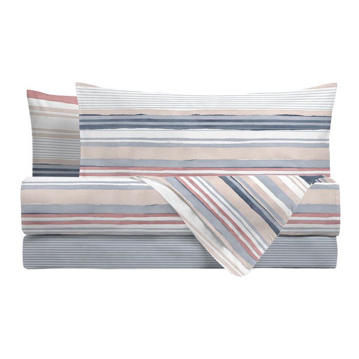 Completo Letto Matrimoniale Byron Blu