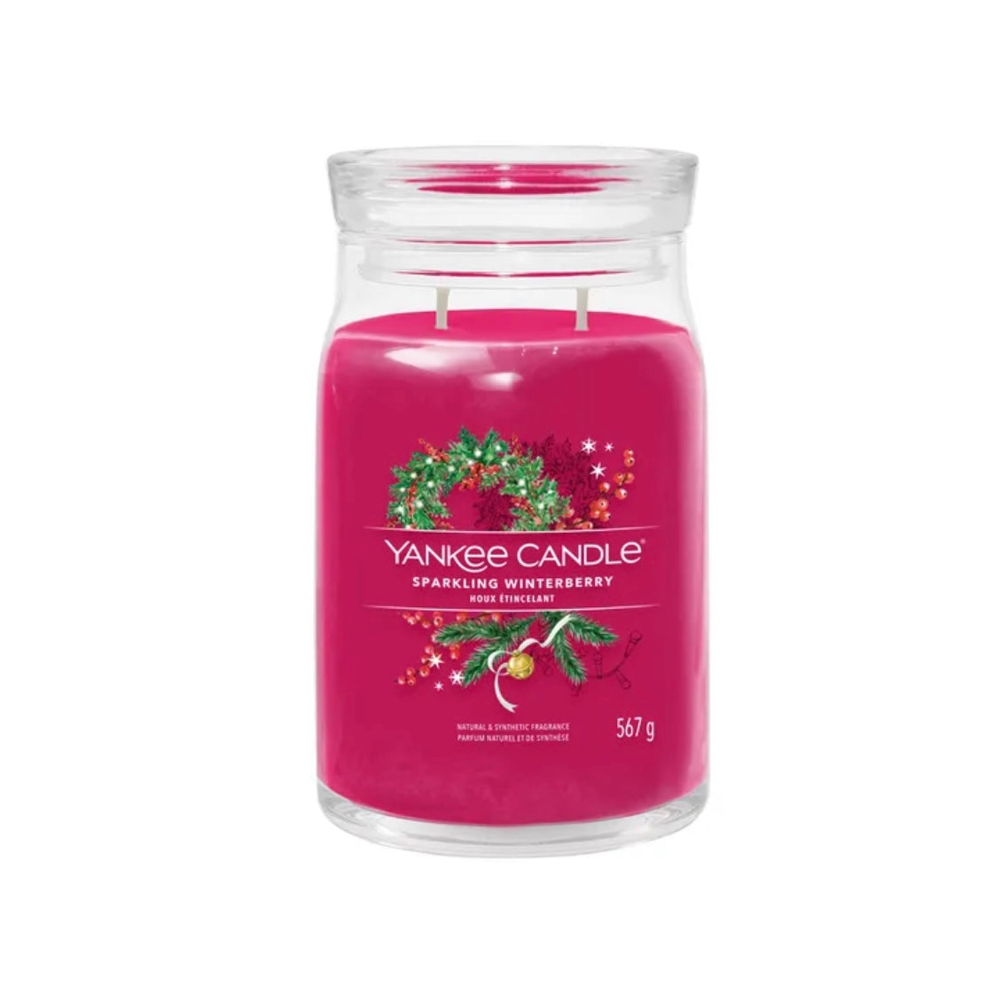 Yankee Candle Giara Grande Sparkling Winterberry — La Casa di Alice