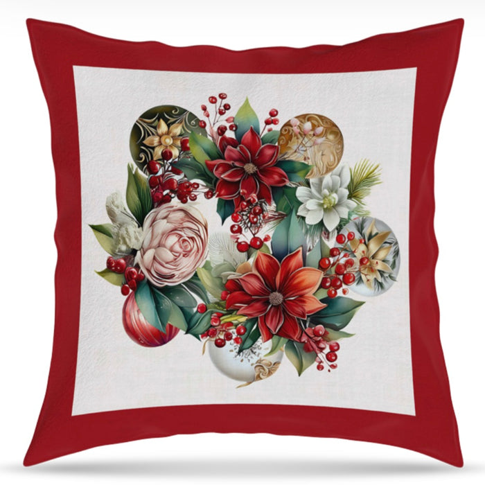 Federa Cuscino Natale 45x45cm Fantasia 4