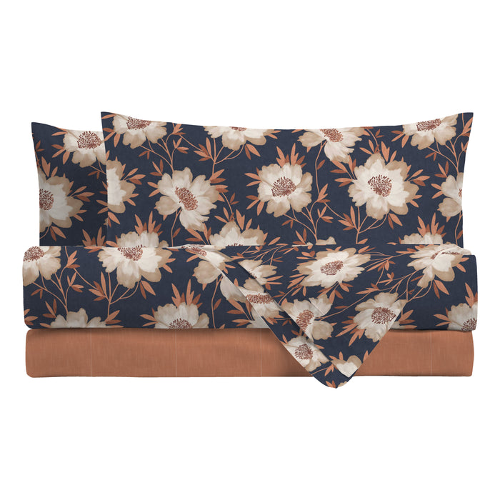 Completo Letto Matrimoniale Lynette Blu