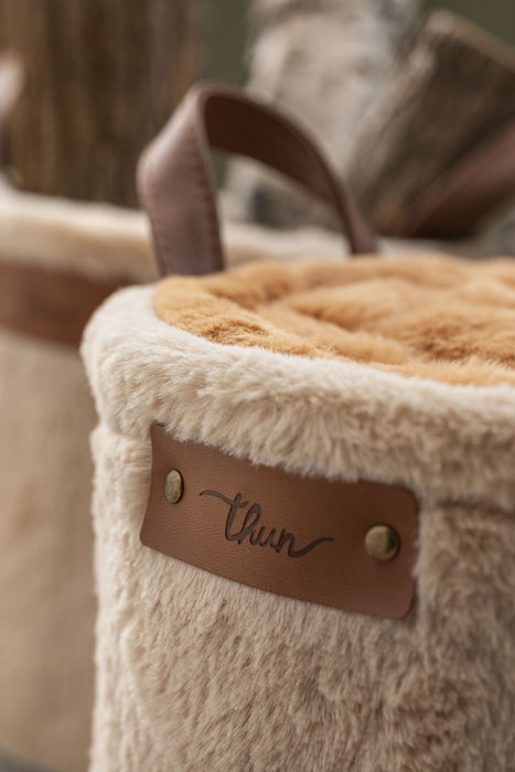 Plaid con Cestino 120x160cm - 2 colori