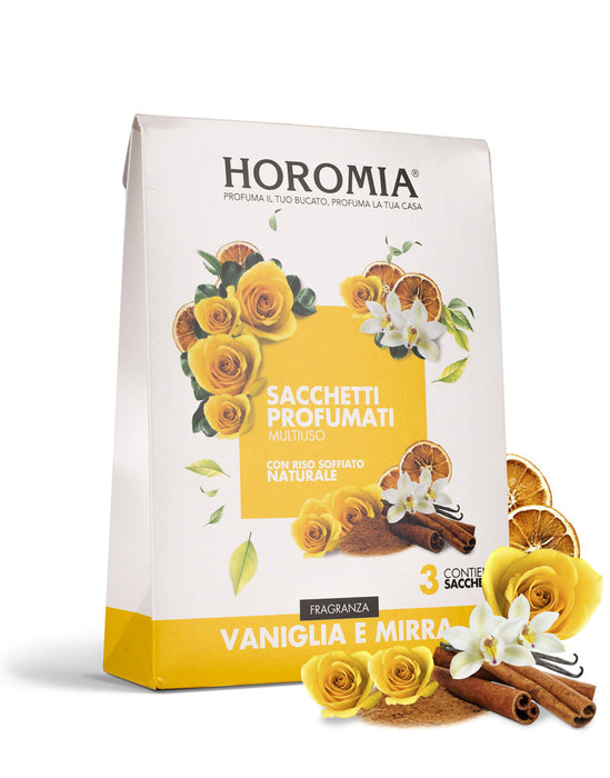 Horomia - Sacchetti Profumati Vaniglia e Mirra