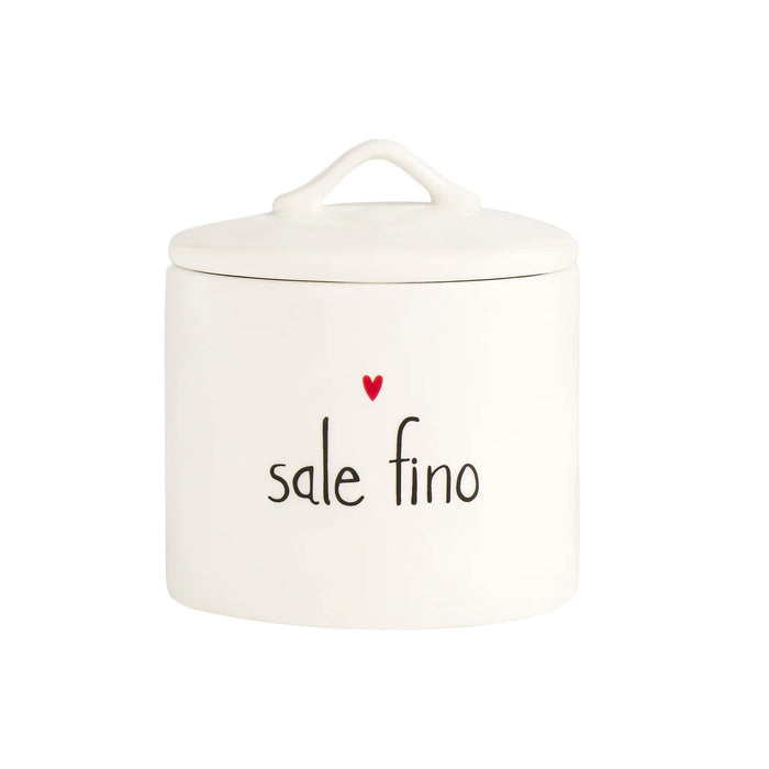 Barattolo in Gres "Sale Fino Cuore"
