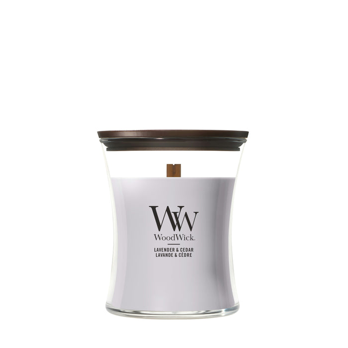 Woodwick Giara Media Lavender & Cedar