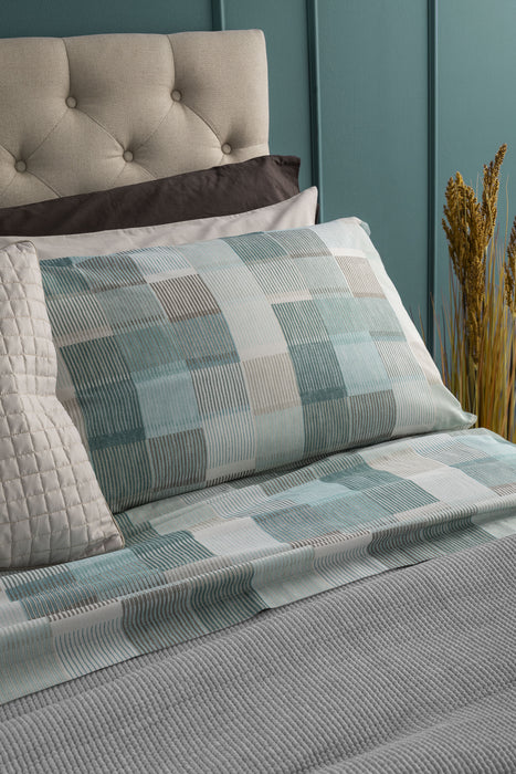 Completo Letto Matrimoniale Barrett Petrolio