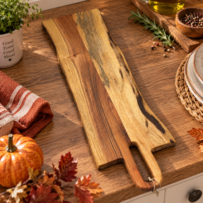 Tagliere in Legno Naturale 55x14cm