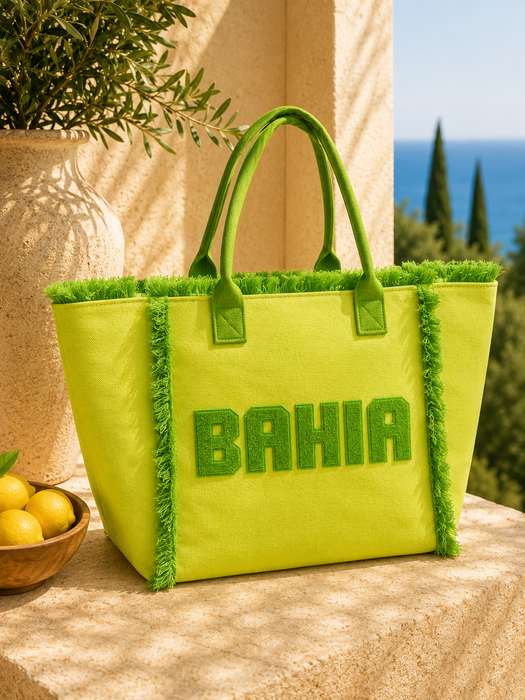 Borsa Mare in Tessuto con Maniglia 36x31x20cm