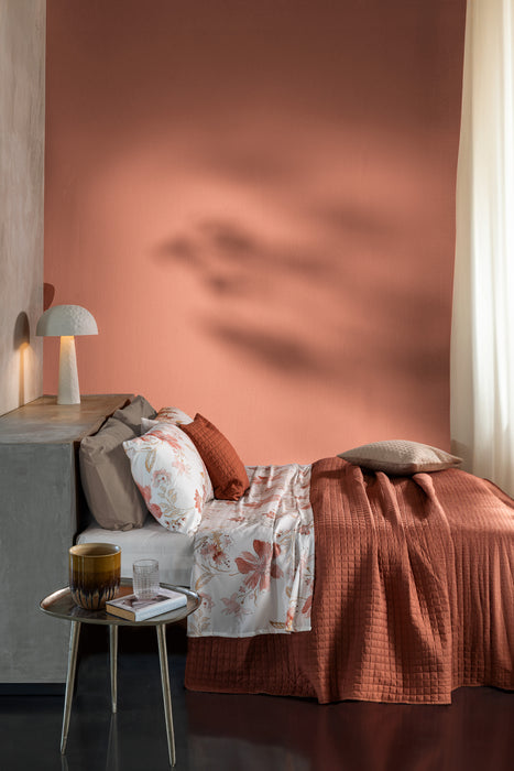 Completo Letto Matrimoniale Amal Ruggine