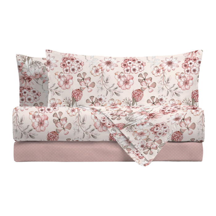 Completo Letto Matrimoniale Gwen Rosa