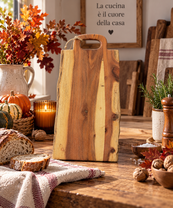 Tagliere in Legno Naturale 55x24cm