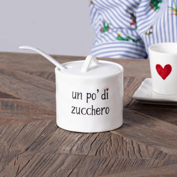 Zuccheriera in Gres "Un pò di Zucchero"