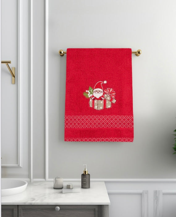 Set Bagno Viso + Ospite Babbo Natale