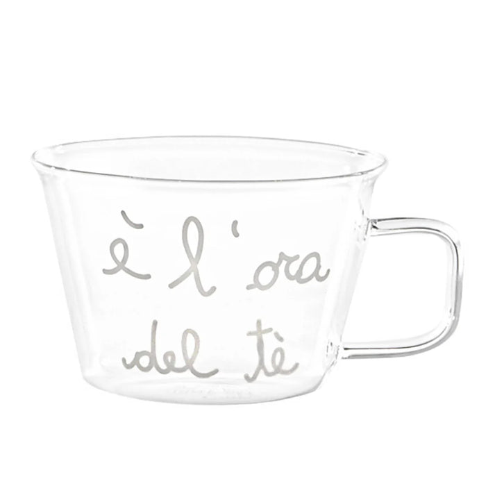 Set 2 Tazze 280ml "è l'ora del Tè"