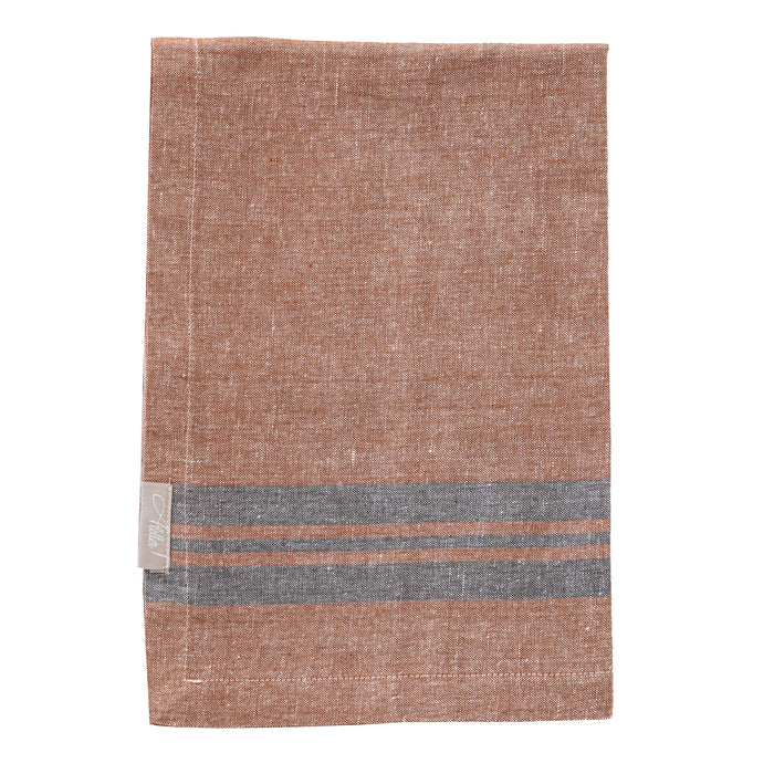 Runner 45x150cm Stripes Ruggine