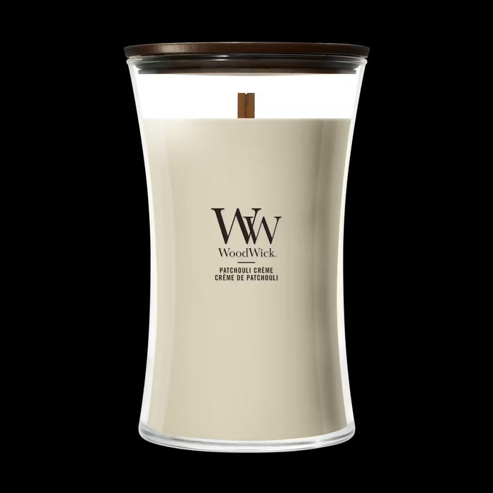 Woodwick Giara Grande Patchouly Creme