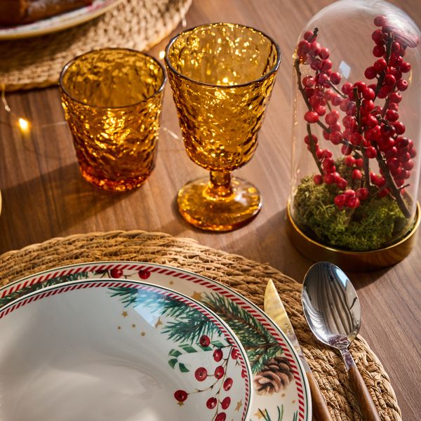 Servizio 18 Piatti Candy Christmas