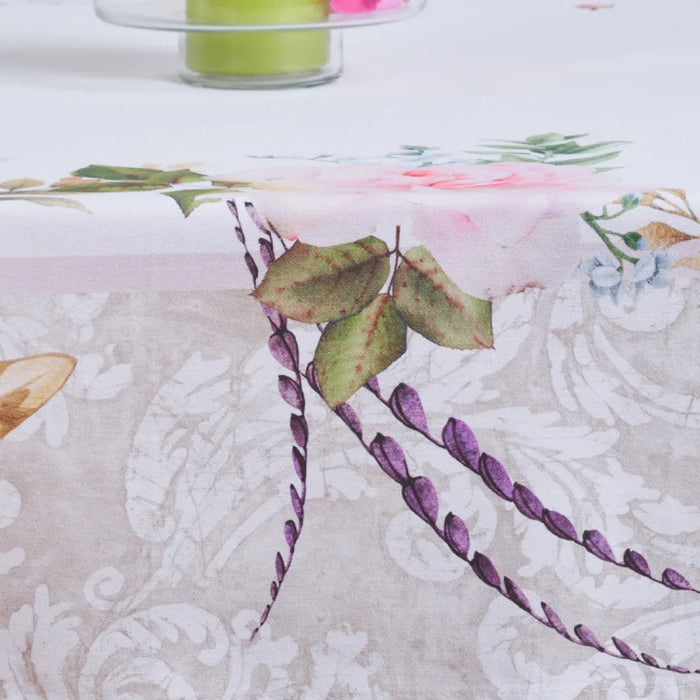 Tovaglia In 100% Cotone con Stampa Digitale in 2 Misure Tiffany 24