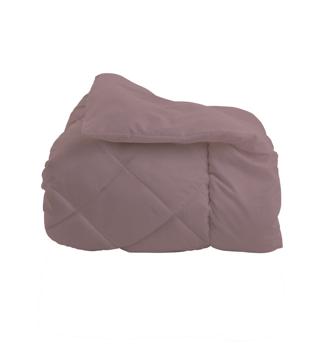 Trapunta Tinta Unita Malva Matrimoniale