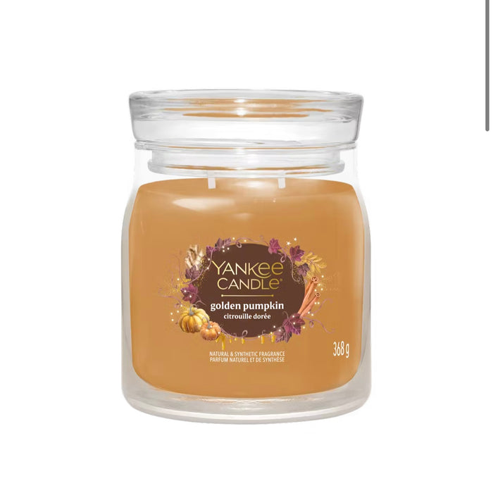 Yankee Candle Giara Media Golden Pumpkin
