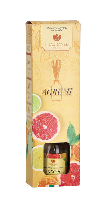 Diffusore con Bastoncini 100ml - 6 Fragranze