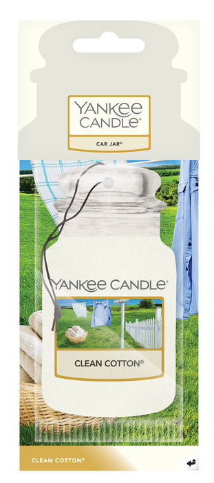 Yankee Candle Profumatore Car Jar Clean Cotton