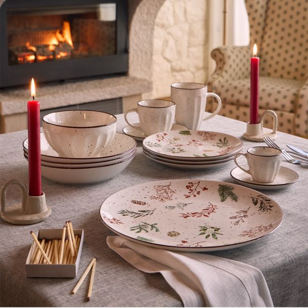 Servizio 18 Piatti Christmas Season