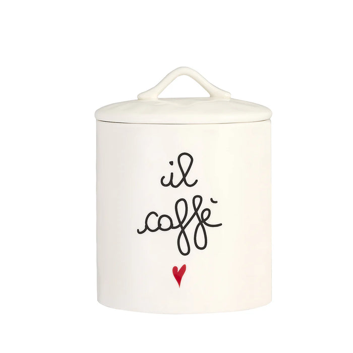 Barattolo in Gres " Il Caffe"