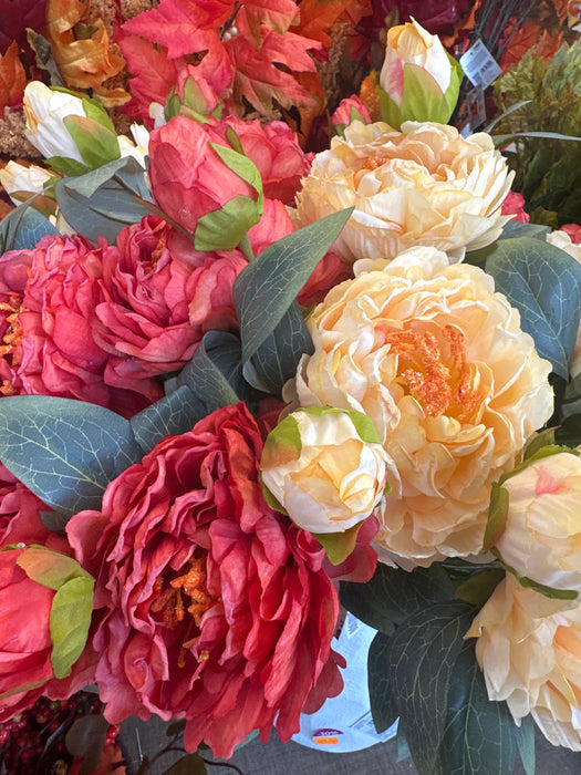 Ramo di Peonia H. 66cm -