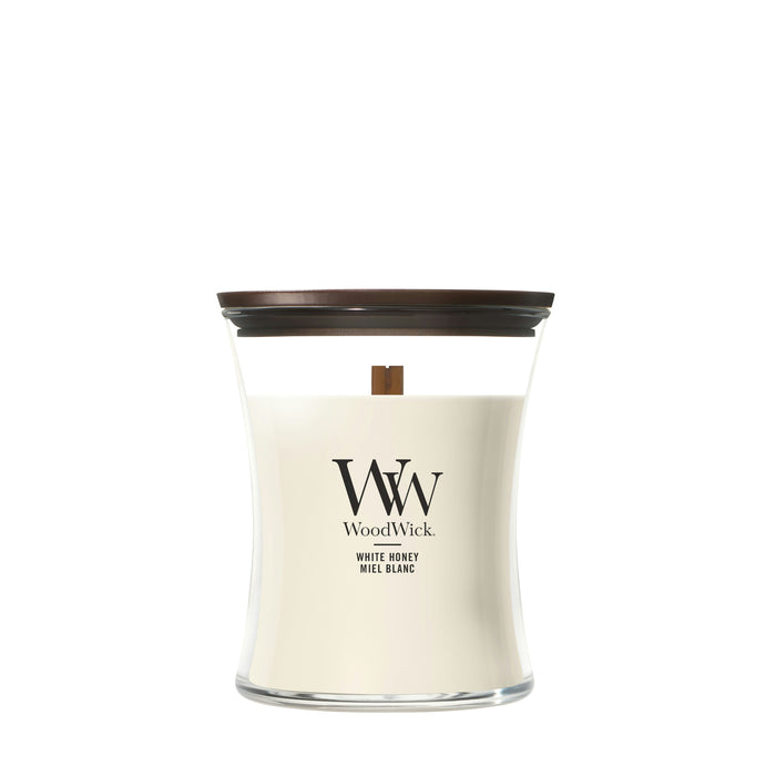 Woodwick Giara Media White Honey