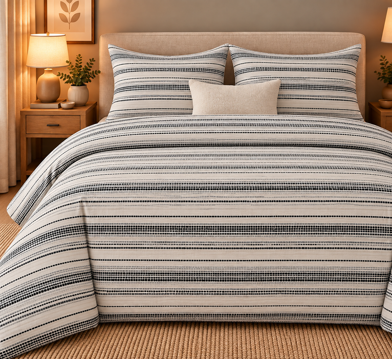 Completo Letto in Flanella Matrimoniale Virgil
