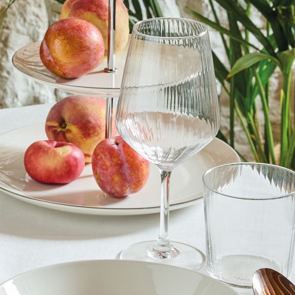 Set 6 Bicchieri in Vetro Aura 370cc